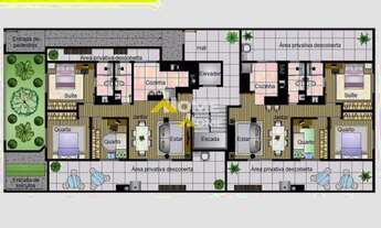 Imagem 3: Apartamento Garden com 3 dormitórios à venda, 120 m² por R$ 560.000,00 - Barreiro - Belo H