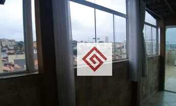 Imagem 2: Cobertura com 3 dormitórios para alugar, 150 m² por R$ 3.686,26/mês - Vila Camilópolis - S