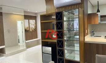 Imagem 7: Apartamento de alto padrão com um dormitório e lazer completo no Bairro Aparecida em Santo