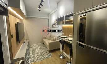 Imagem 1: Cozinha integrada Sala de estar com ar-condicionado 1 dormitório suíte com ar- condicionad