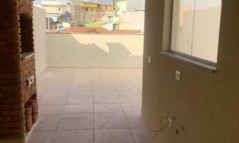 Imagem 3: Cobertura duplex para venda com 92 metros quadrados com 2 quartos em Vila Linda - Santo An