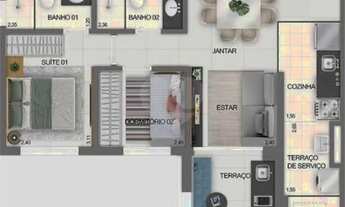 Imagem: Excelente investimento! Apartamento novo