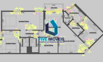 Imagem 3: Apartamento com 3 dormitórios, 76 m² - venda por R$ 1.020.000,00 ou aluguel por R$ 7.428,7