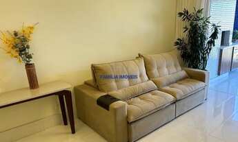 Imagem 6: Apartamento 2 suítes sacada gourmet vista mar Santos Pompéia