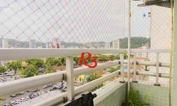 Imagem 3: Apartamento com 2 dormitórios à venda, 62 m² por R$ 450.000,00 - Encruzilhada - Santos/SP