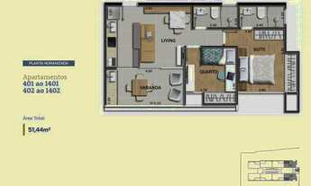 Imagem 5: Apartamento 2 quartos - Granbery