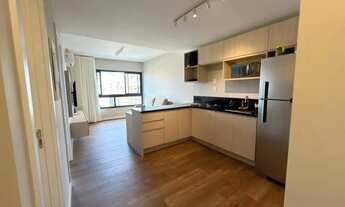 Imagem 4: Apartamento 1 Dormitório Mobiliado com churrasqueira e infra estrutura completa