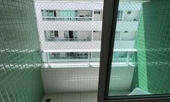 Imagem 2: Apartamento para aluguel possui 62m2 mobiliado com 2 quartos, cabo branco, João Pessoa PB