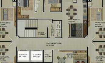 Imagem 5: Apartamento Padrão para Venda em Dehon Tubarão-SC