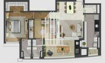 Imagem 6: Apto de 02 Dorms, Sendo 1 Suíte, 2 Vagas de Garagem, 3 Banheiros, Alphaville