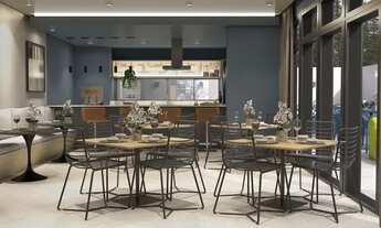 Imagem 8: Cena Living Apartamento com 1 dormitório