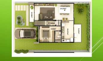 Imagem 3: Casa solta 4 suítes condomínio próximo Alphaville norte -Abrantes