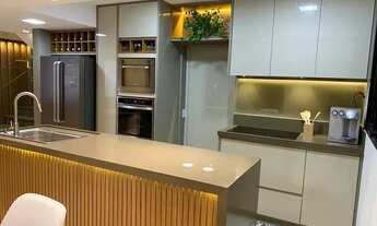 Imagem 7: MONDIAL 3/4 sendo 2 suítes Decorado & Mobiliado Andar Alto Nascente 122 m2