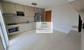 Imagem 2: Apartamento com 1 dormitório para alugar, 34 m² por R$ 2.350/mês - Vila Galvão - Guarulhos