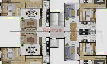 Imagem 3: Apartamento com Área Privativa para Venda em Belo Horizonte, Itapoã, 2 dormitórios, 1 suít
