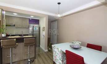 Imagem 5: Apartamento 2 dormitórios, com suíte, sala com living integrado, finamente decorado e plan