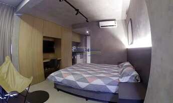 Imagem 4: APTO MOBILIADO C/ VARANDA ENVIDRAÇADA ALUGA-SE NA CONSOLAÇÃO C/ 25M², 1 DORM, COPA, 1 WC