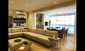 Imagem 3: Apartamento com 128m² no PQ das Naçõe-SP com 4 dormitórios (3suíte), 5banheiros e 3vagas d