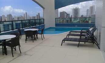 Imagem 3: Vendo apartamento de 3 quartos mobiliado com área de lazer completa em Casa Amarela, Recif