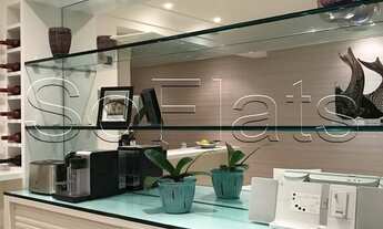 Imagem 7: Flat de alto padrão para locação em Pinheiros próximo da Avenida Faria Lima