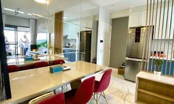 Imagem 2: Apartamento com 2 dormitórios e varanda gourmet, 61 m² - venda por R$ 850.000 ou aluguel p