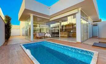 Imagem 2: Casa com 3 dormitórios para alugar, 250 m² por R$ 6.948,00/mês - Damha VI - São José do Ri