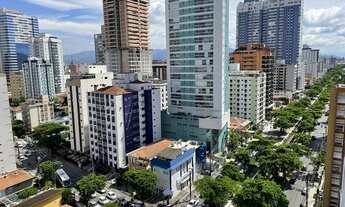 Imagem 2: Lindo apartamento 1 dormitório 60 m2, andar alto vista mar, canal 6 Ponta da Praia