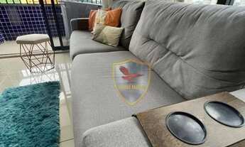 Imagem 2: Apartamento com 2 dormitórios para alugar, 67 m² por R$ 3.500,00/mês - Capim Macio - Natal