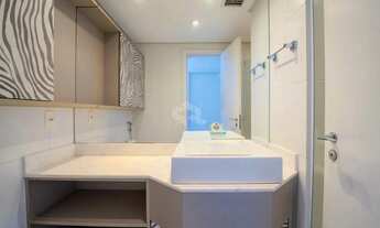 Imagem 5: Apartamento 02 dormitórios, sendo 01 suíte, 73m2, com sacada, semimobiliado no Três Figuei