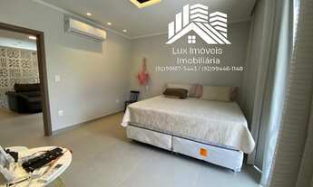 Imagem 2: Condomínio Alphaville 4 Ponta Negra/Dúplex 4 Suítes/Semi Mobiliada/ Área Gourmet e Piscina