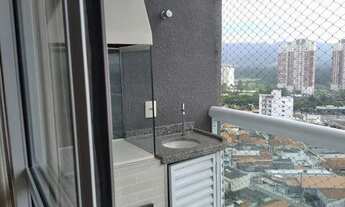 Imagem 2: Apartamento no Edifício TOM JOBIM andar alto vista serra p/ venda tem 90 m² com 3 quartos