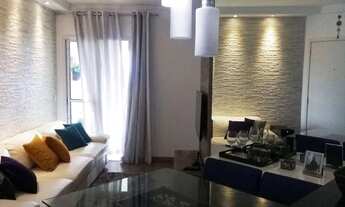 Imagem 1: Apartamento com 2 dormitórios para alugar, 54 m² por R$ 2.300,00/mês - Parque Taboão - Tab