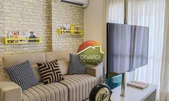 Imagem 7: Apartamento com 1 dormitório para alugar, 45 m² por R$ 2.400/mês - Jardim Botânico - Ribei