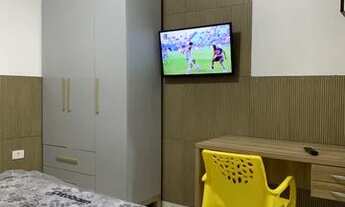 Imagem 5: APT Studio MOBILIADO 100m da FMO e na Quadra da Praia