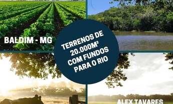 Imagem: Terrenos com Rio nos Fundos Local de Pesca