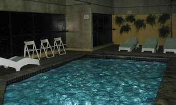 Imagem 5: Lindo Flat em Campinas no Park Tower, com 47 m² sendo 1 suíte e lavabo, ótima estrutura d