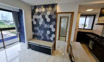 Imagem 4: Flat em Barra de Jangada, vista para o mar com móveis planejados , já está alugado