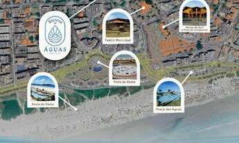 Imagem 4: Condomínio Riviera das Águas Cabo Frio - Apto 1 ou 2 quartos com varanda gourmet