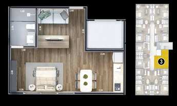 Imagem 7: Apartamento para Venda em Imbituba, Centro, 1 dormitório, 1 banheiro, 1 vaga