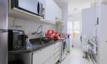 Imagem 7: Apartamento com 2 dormitórios à venda, 62 m² por R$ 450.000,00 - Encruzilhada - Santos/SP