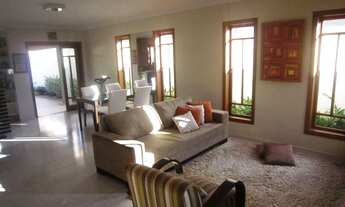 Imagem 2: Sobrado com 4 dormitórios para alugar, 283 m² por R$ 5.200,00/mês - Condomínio Espaço e Ve