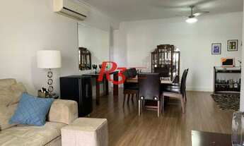 Imagem 2: Apartamento para venda possui 145 metros quadrados com 3 quartos em José Menino - Santos