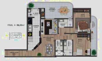 Imagem 3: APARTAMENTO FORTE - PRAIA GRANDE SP