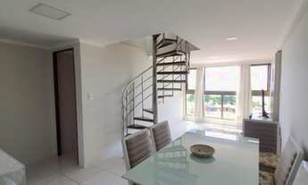 Imagem 5: Cobertura duplex para aluguel mobiliada de alto padrão, piscina privativa e com vista para