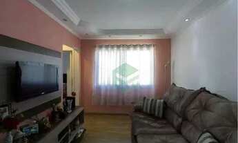 Imagem 2: Apartamento com 2 dormitórios para alugar, 56 m² por R$ 2.262/mês - Taboão - São Bernardo