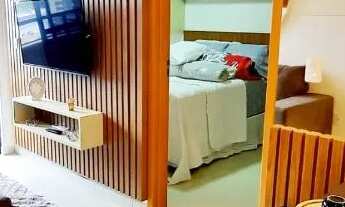 Imagem: Quarto e sala, porteira fechada, proto para