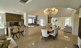 Imagem 3: Casa mobiliada com 04suítes e piscina à venda - Condomínio Enseada Lagos Xangri-Lá REF