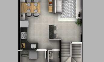 Imagem 7: Triplex em Belford Roxo 2 suítes e vaga coberta