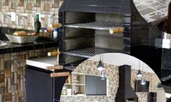 Imagem 2: Casa terréa - 380m² - 4 quartos - 100% mobiliada - lazer completo - Vagas cobertas