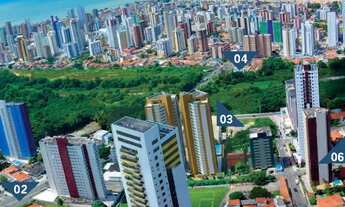 Imagem 2: Apartamento Miramar 3 suítes, sendo 1 máster c/ closet + wc social rev. e varanda gourmet